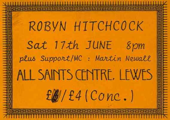 All Saints Centre, 17 Jun 1995