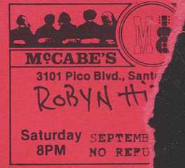 McCabe's, 23 Sep 1995 - 8pm