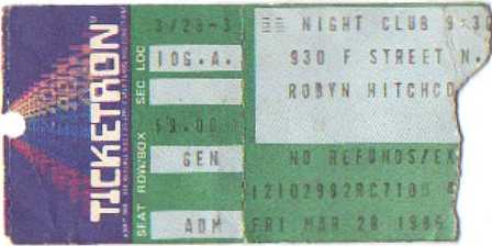 Night Club 9:30, 28 Mar 1986