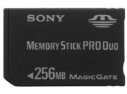 256 MB Memory Stick PRO Duo