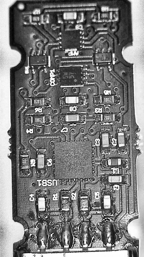 Not great enhanced image of the Infinite Noise board. Yes, that's all there is to it