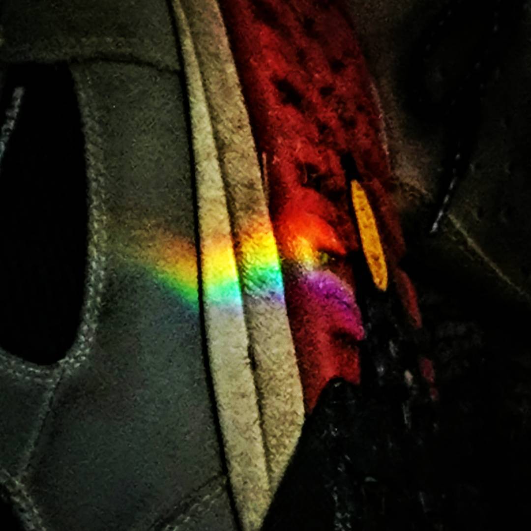 old shoe new rainbow