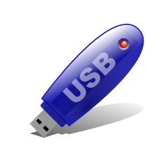 USB Memory Stick clip art from openclipart.org